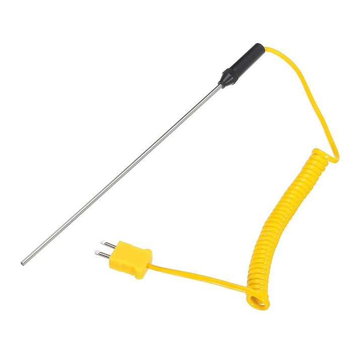 Thermocouple Probe: Type E, Surface Probe, Grounded, Mini Connector