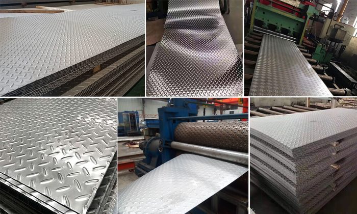 Hot Rolled Checkered Stainless Steel Sheet