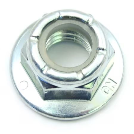 3/8"-16 Grade 5 Zinc Finish NE Steel Nylon Insert Lock Nut