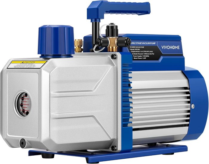 1.5 HP 14.4 CFM 2 Stage HVAC Vacuum Pump
