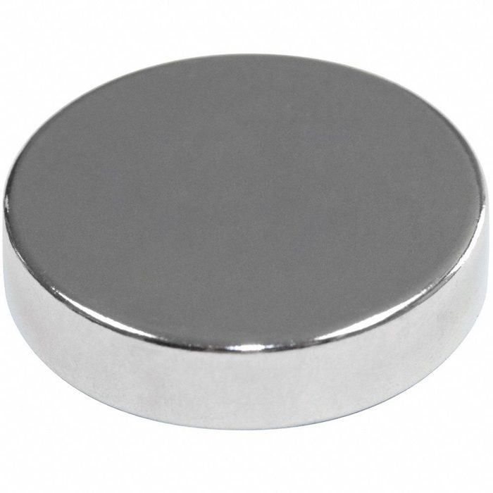 Disc Rare Earth Magnet, 0.1 in Thick