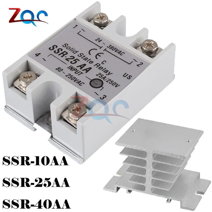 Solid State Relay Single Phase SSR-10/25/40AA 70-