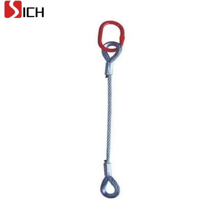 Single Leg Wire Rope Sling