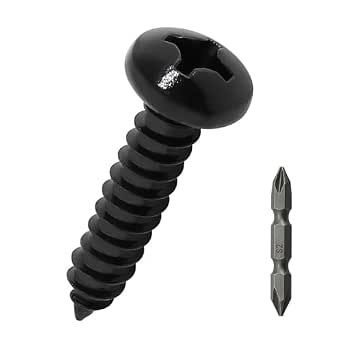 Wood Screws 10-3/4”, Phillips Pan Head