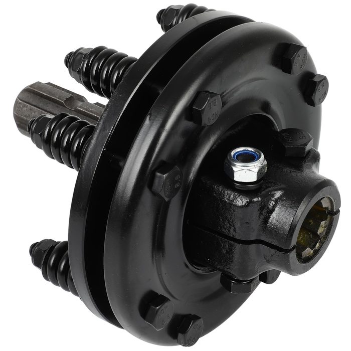 PTO Slip Clutch, 1 3/8" Smooth Round Ends
