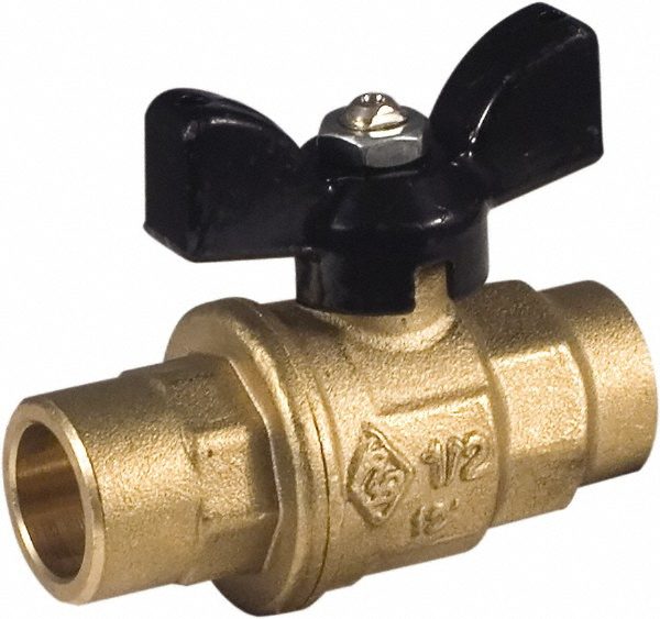 Standard Bi-Directional Manual Ball Valve, 3/4" Pipe, Standard Port