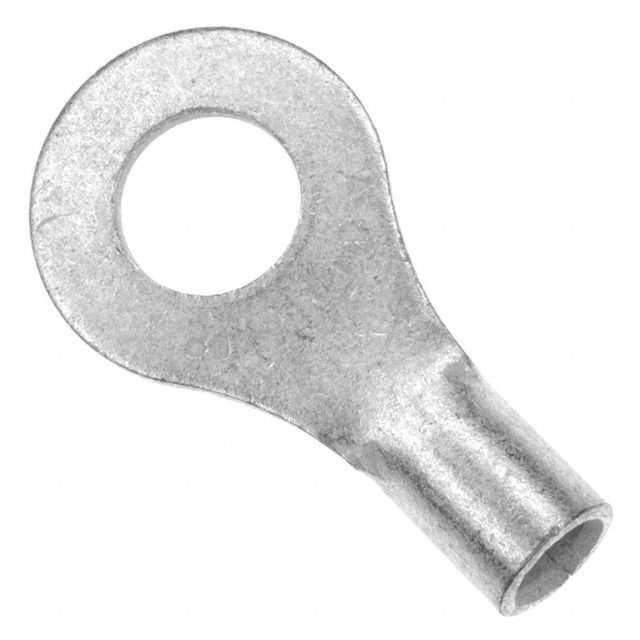 Ring Terminal Connector 1/4 Stud Circular 10-12 AWG Crimp