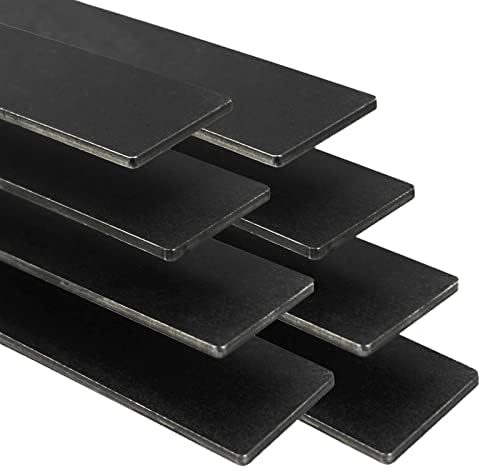 Flat Stock, 12 x 1.5 x 1/8 inch, 1095 High Carbon Steel, Cold Rolled