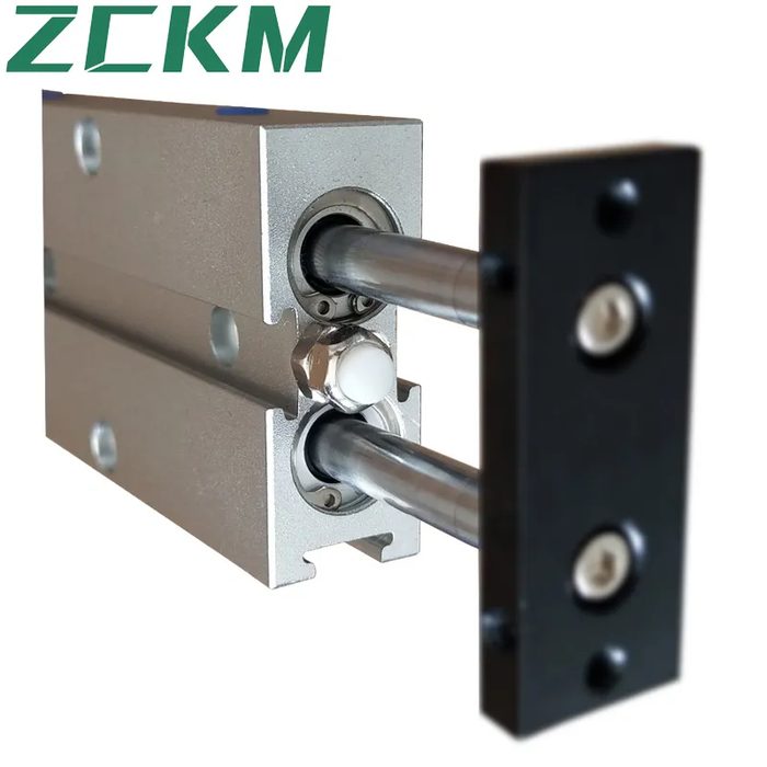 Compact Double Shaft Pneumatic Cylinder