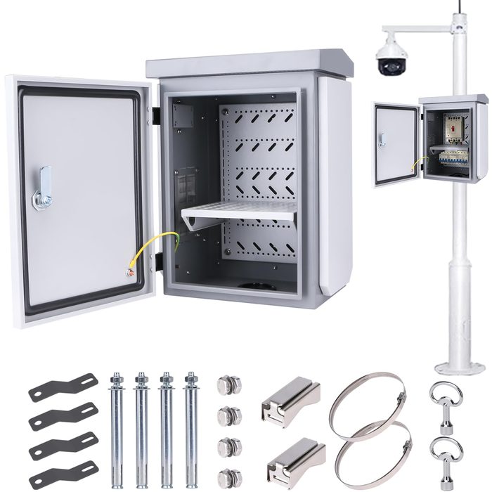 NEMA 4 Pole Mount Outdoor NEMA Enclosure Electric Cabinet