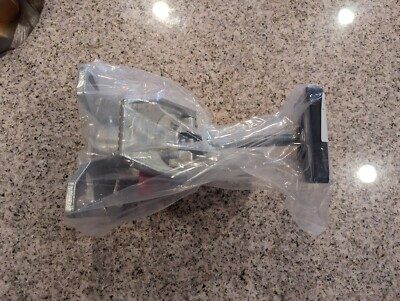 Heavy-Duty Adjustable-Height Floor Lock, Steel, 8 1/4 in to 11 1/2 in For Caster Mounting Height