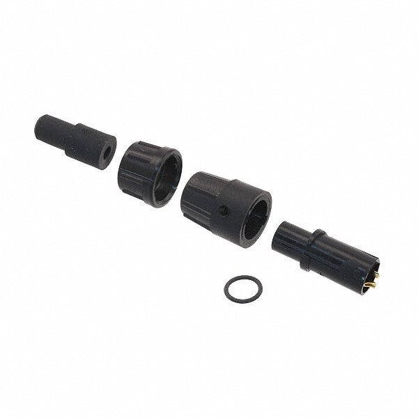 Circular Connector Plug, Size 20, 2 Position, Cable