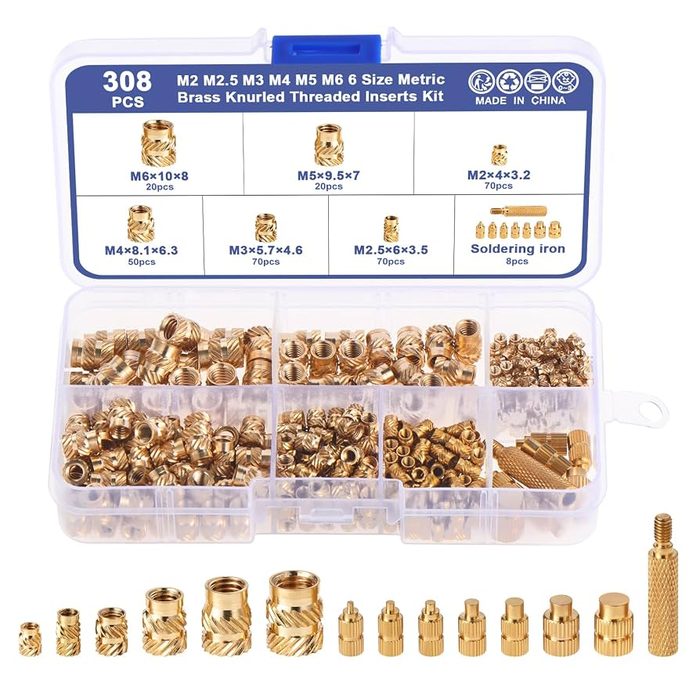 M2-M6 Threaded Insert Kit