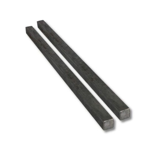 1/2" x 1/2" x 12" Square Steel Key Stock (Bar), Undersized