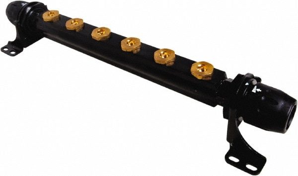 Air Hose 6 Port Push-to-Connect Manifold