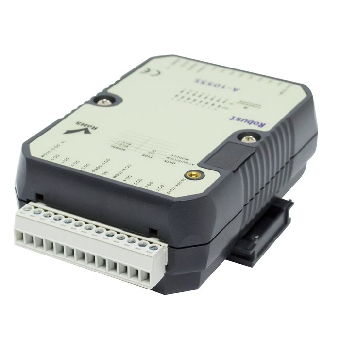 8DI/8DO Isolated IO Module with isolated RS-485 and LED indicators