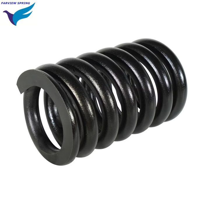 Cylindrical Flat Wire Coils Compression Spring