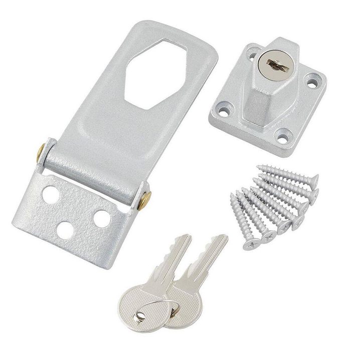 180KG Galvanized Iron Hasp Fastener with Keyhole