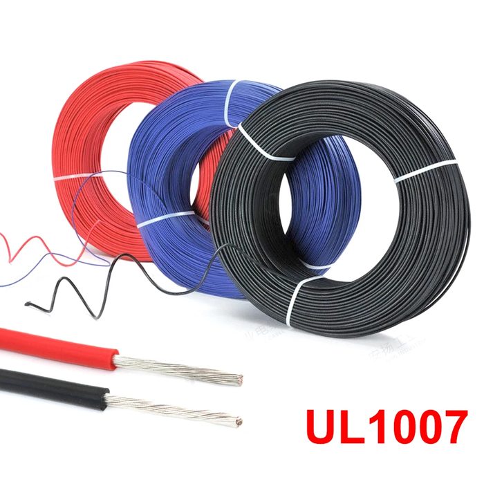 26AWG Stranded PVC Hookup Wire UL1007 Tinned Copper
