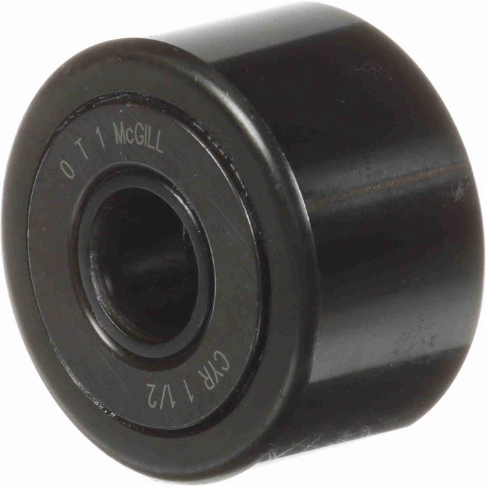 Double Sealed Yoke Roller, Crowned Yoke, 1-in Dia