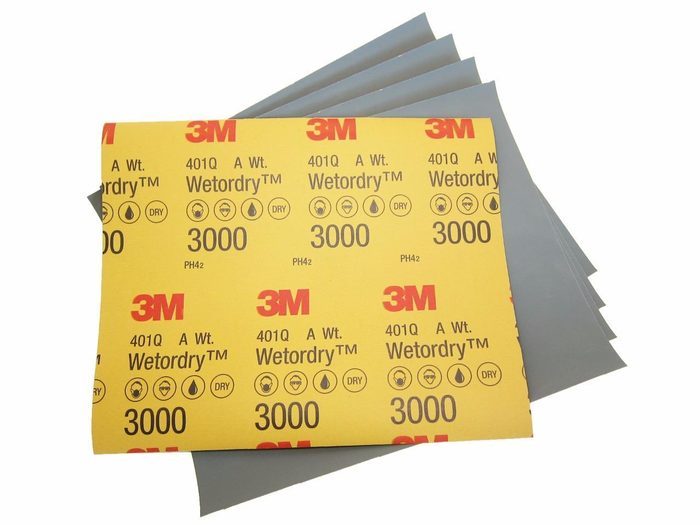 Wetordry Sandpaper
