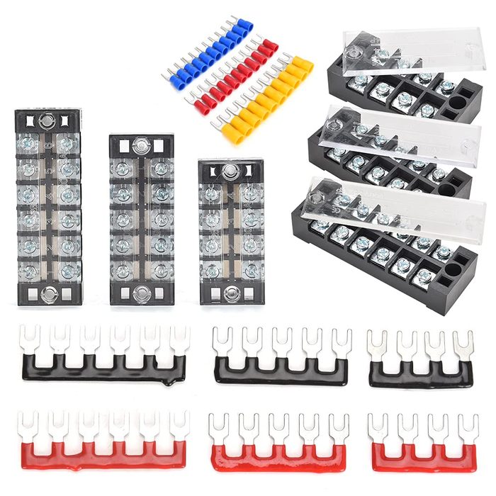 Terminal Blocks, 4/5/6 Positions 600V