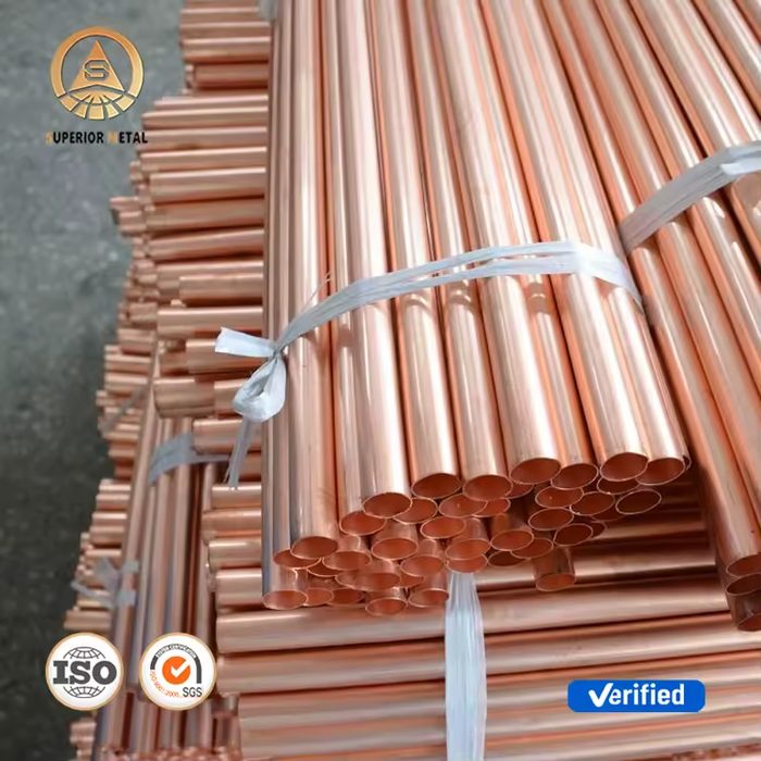 Copper Pipe 1/2" Pure Copper C11000