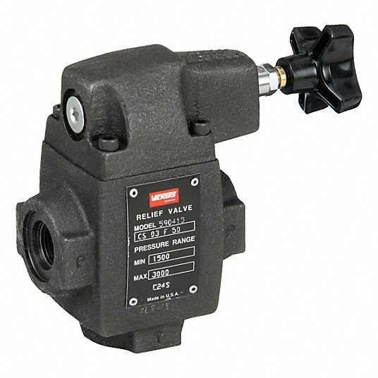 Adjustable Relief Valve, 3000 psi Max Pressure