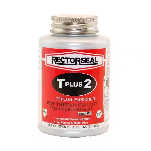 4 oz. T Plus 2 Teflon Pipe-Thread Putty/Sealant