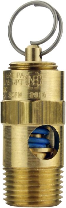 3/8" ASME Brass Safety Relief Valve 150 PSI