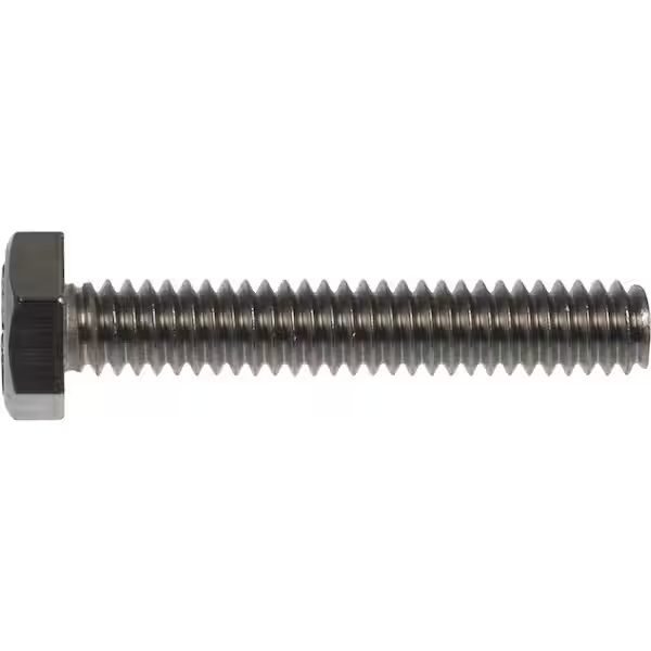 1/4 in. x 5 in. External Hex Full Thread Hex-Head Bolt
