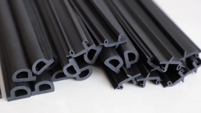 Black EPDM Rubber Sealing Strip