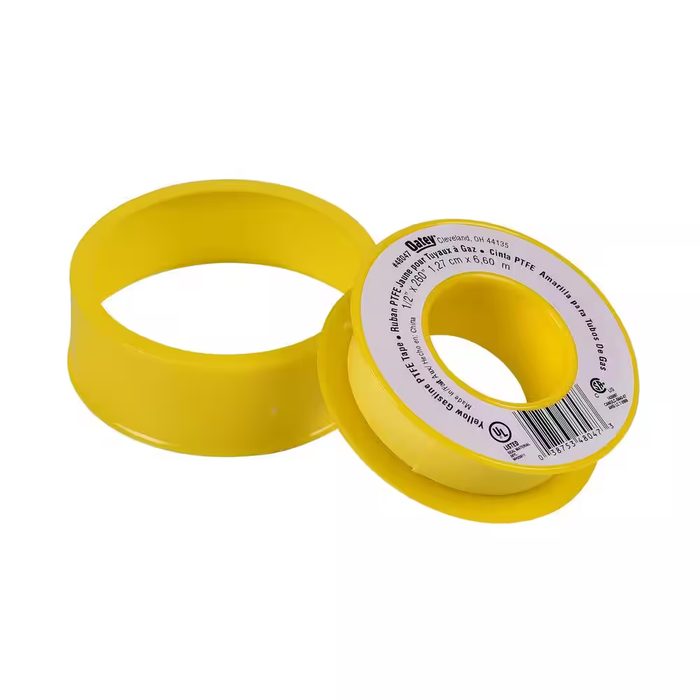 Yellow Thread Sealing PTFE Plumber's Tape 1/2 in. x 260 in.