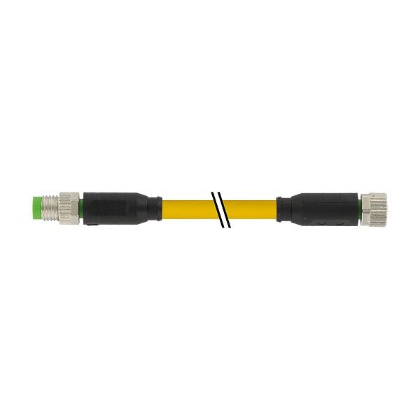 M8 male 0 Degree / M8 female 0 Degree Cable