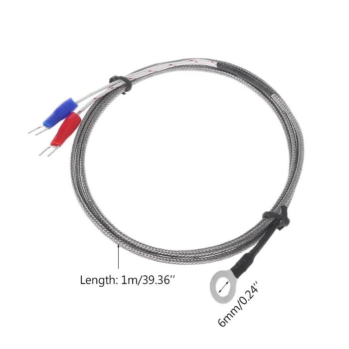 6mm Hole Washer K/E Type Thermocouple Temperature Probe