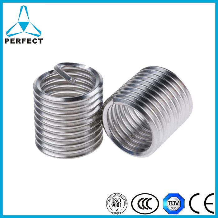 Helical Coiled-Wire Thread Bushing Insert for Thread Repairing