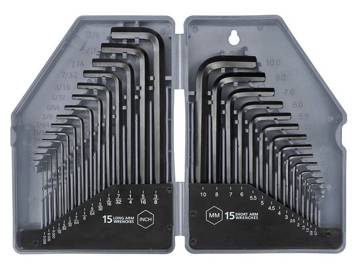 14PC Hex Key Set Imperial & Metric