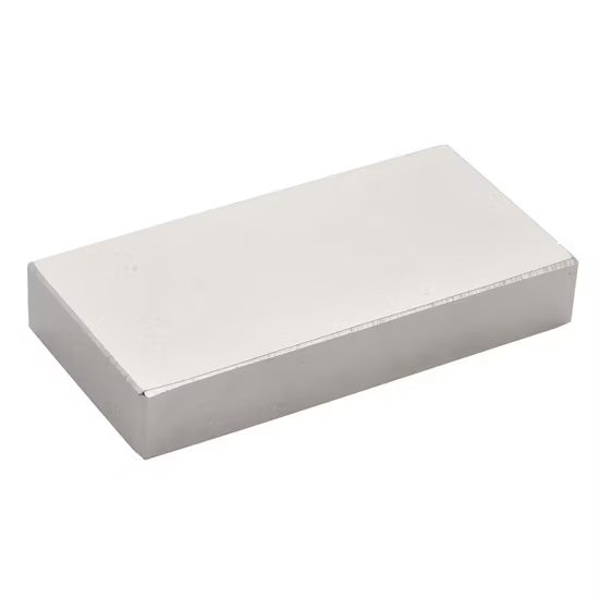Rare Earth Block Magnet, 5.6000 inch Length, 2-1/2 inch Width