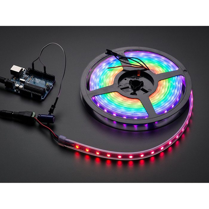 Neopixel 240 LED Addressable Strip (Black)
