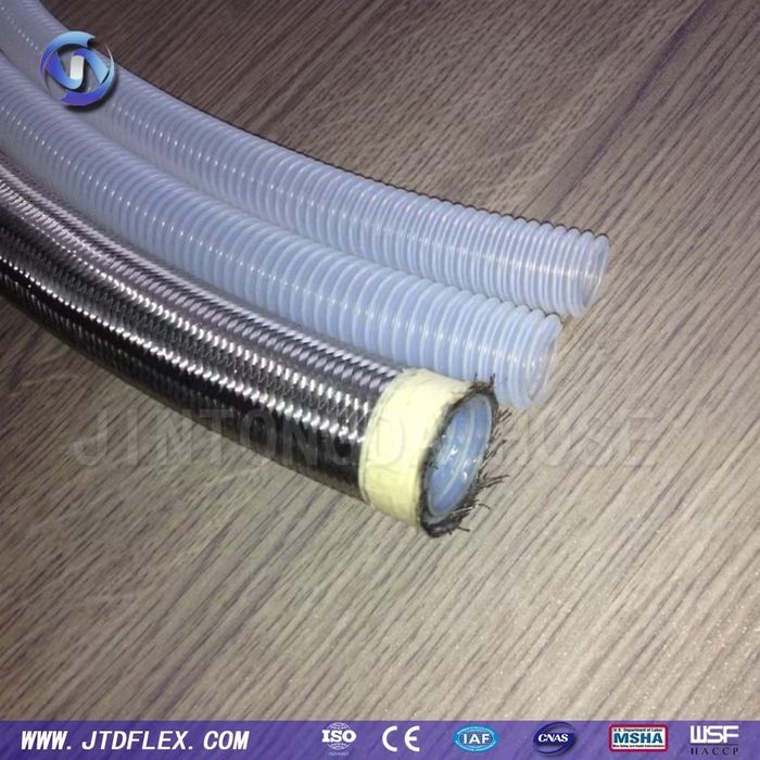 AISI 304 Stainless Steel Braid R14 PTFE Hose