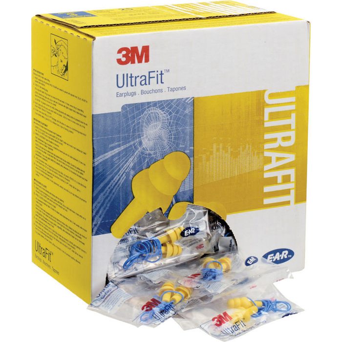 3M E-A-R UltraFit Corded Earplugs