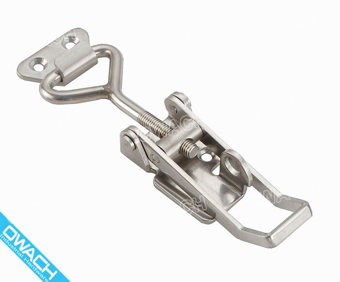 Adjustable Toggle Latch Draw latch Catch with Lock-Hole