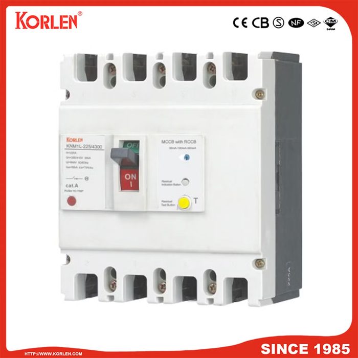 Circuit Breaker with Residual Current Protection, 750V