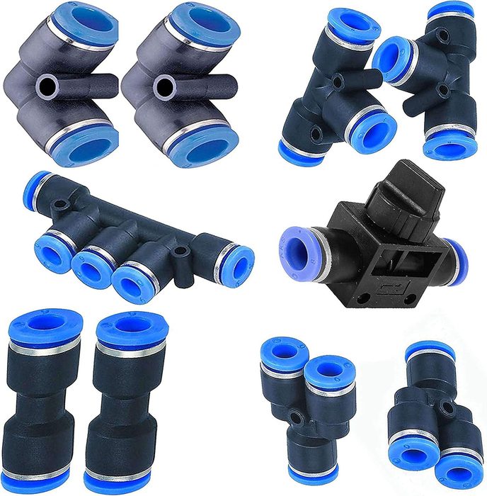 Pneumatic Push to Connect Air Coupling