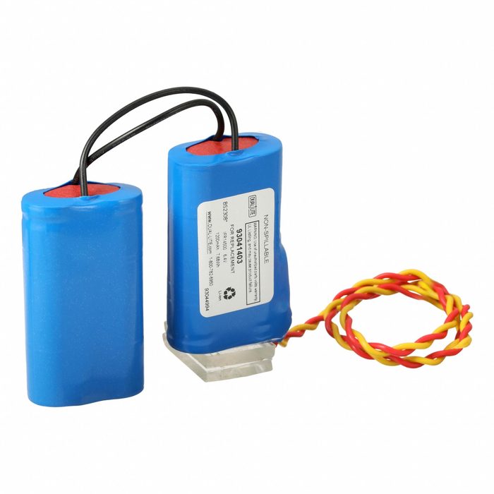 Lithium Iron Phosphate (LFP or LiFePO4) Replacement Battery, 6.4 V