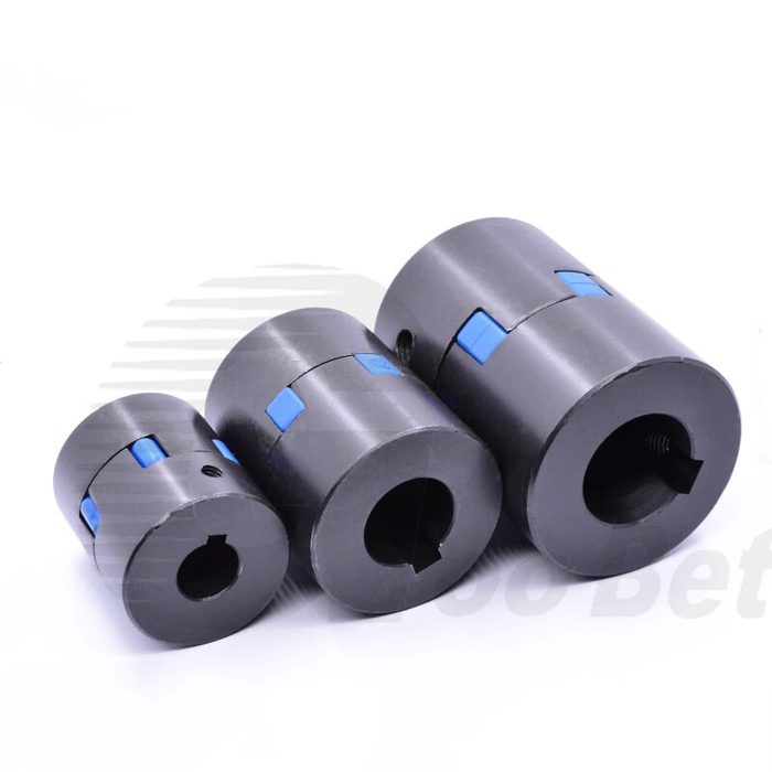 CNC Motor Encoder Curved Jaw Coupling, 5/6/8/10 mm, 25x30 mm Jaw Clamp Style Shaft Coupler