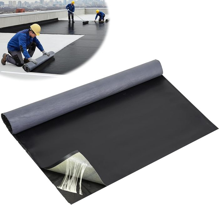 EPDM Rubber Roofing Materials, 50 Mil, Self-Adhesive