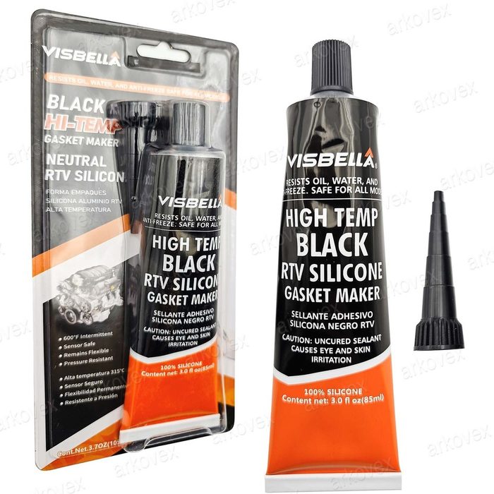 Black Hi-Temp RTV Silicone Gasket Maker