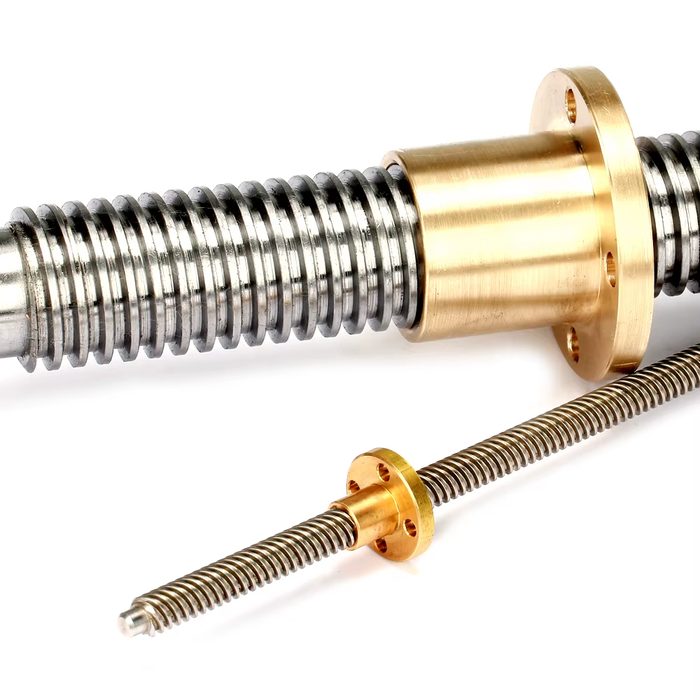 Lead Screw, 30"L, 25mm Dia Ends, 1.50" Thread