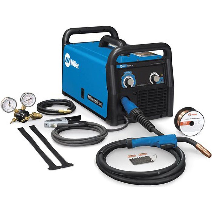 Millermatic® 142 MIG Welder – 120V, Portable Wire Feed Welder